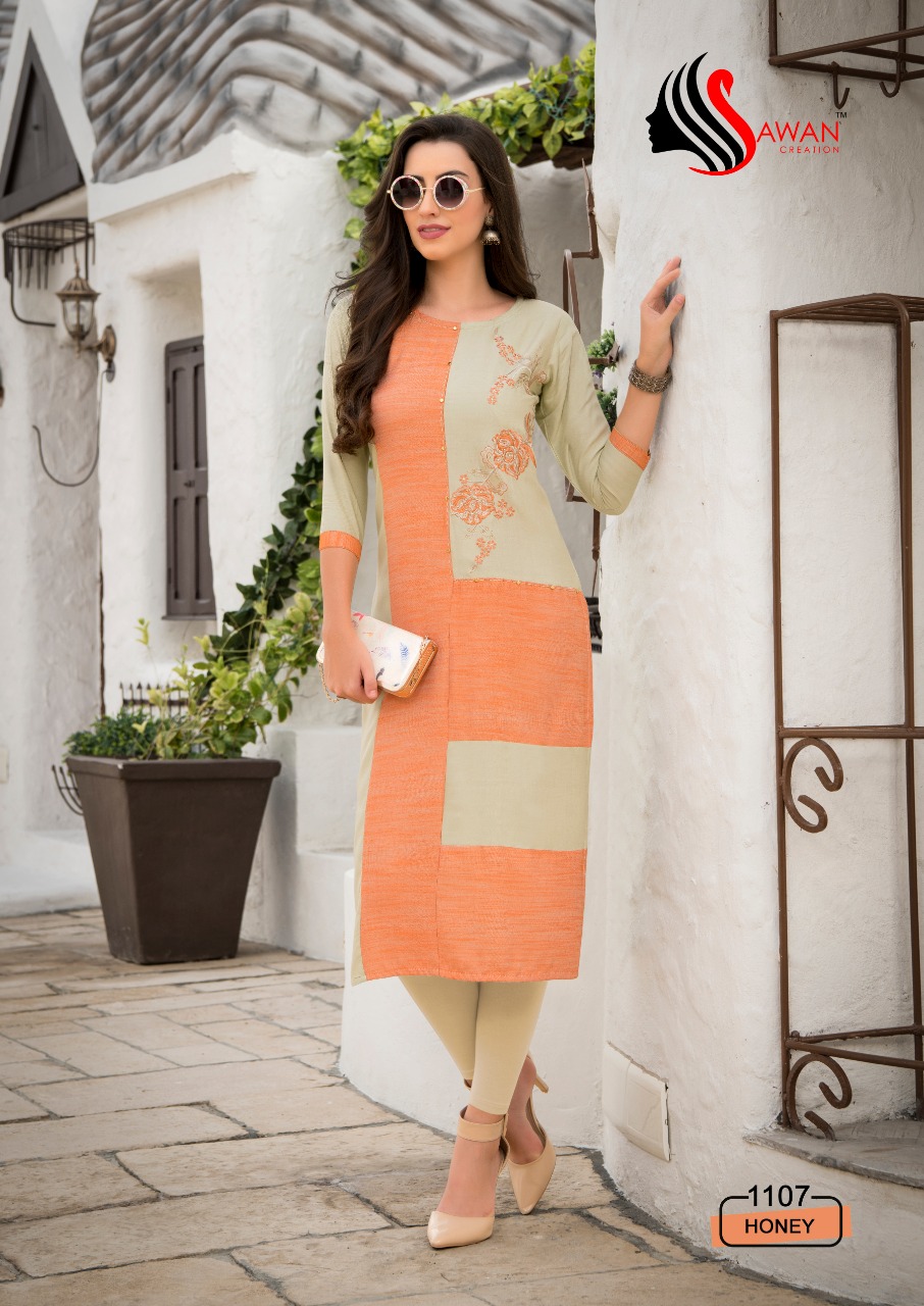 Yellow Ladies Double Layered Rayon Kurti, Size: XL at Rs 370 in Ahmedabad